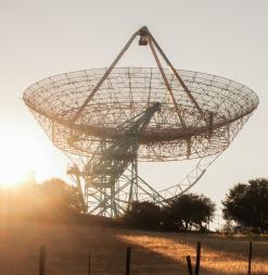 The Dish, a large satellite dish, is a scenic landmark within the hills right off campus.